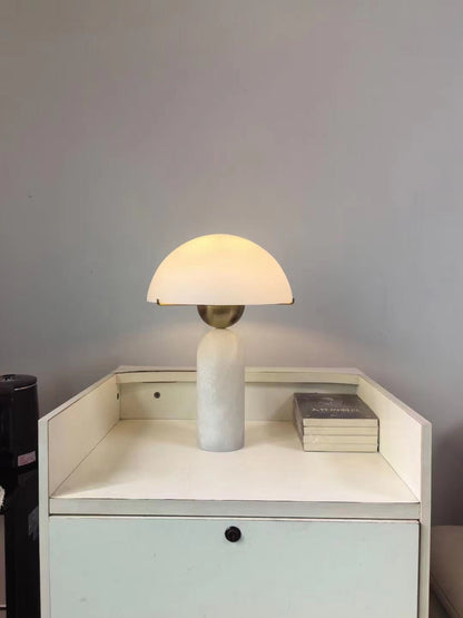 Plinth Stone Table Lamp