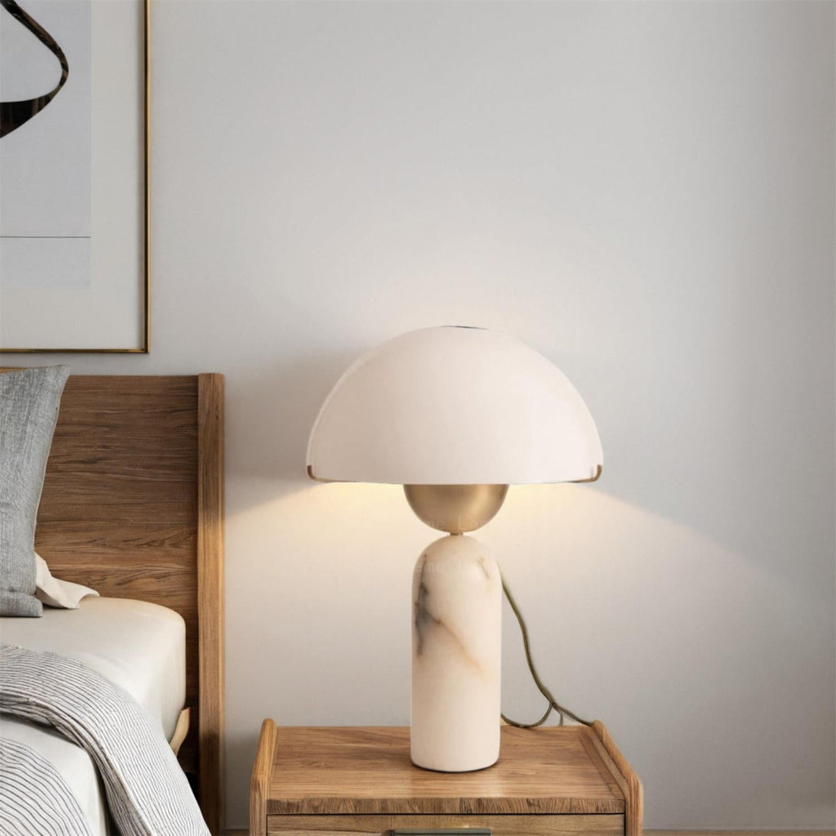 Plinth Stone Table Lamp