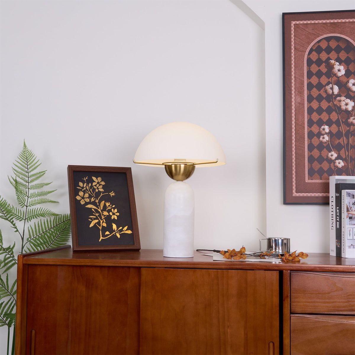 Plinth Stone Table Lamp