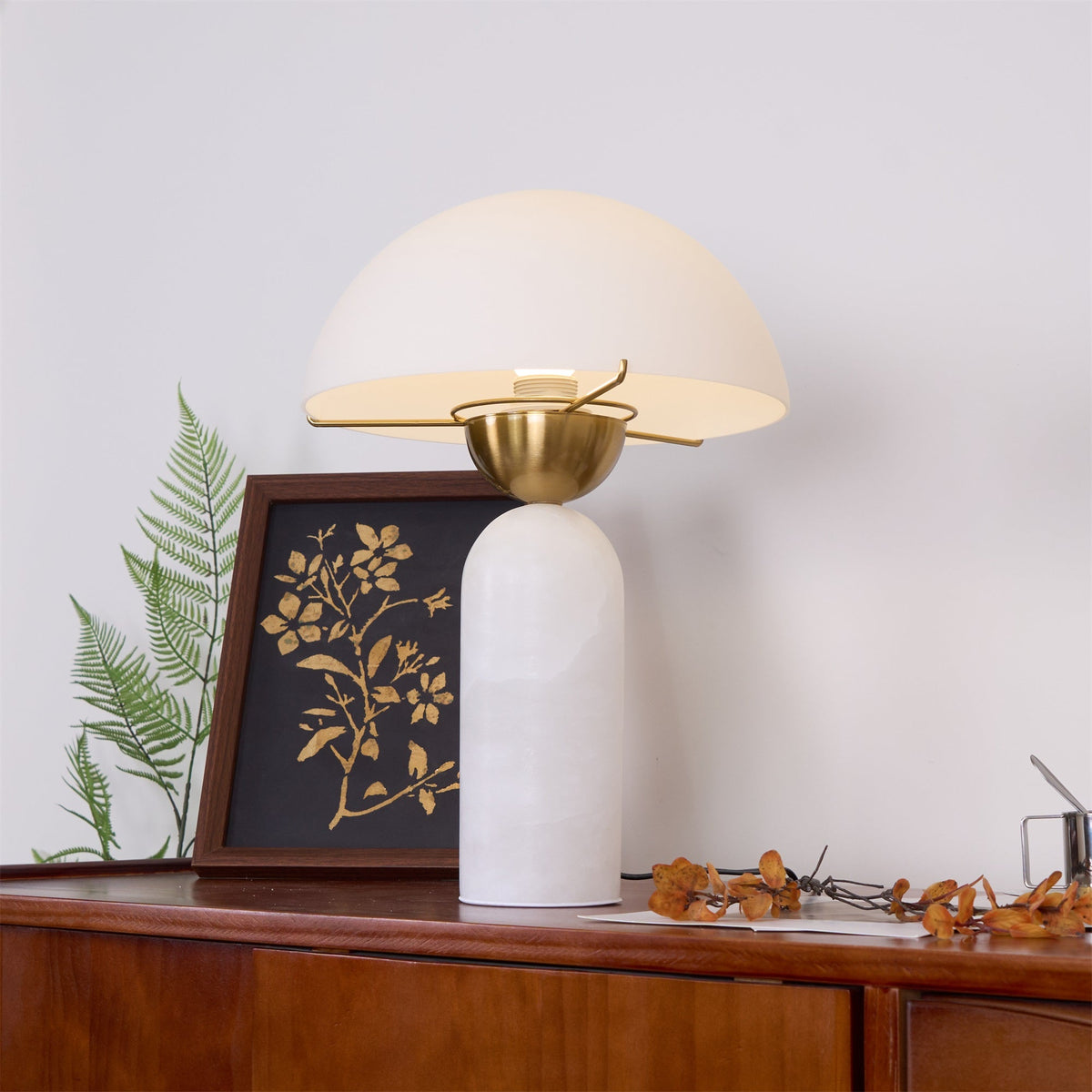 Plinth Stone Table Lamp