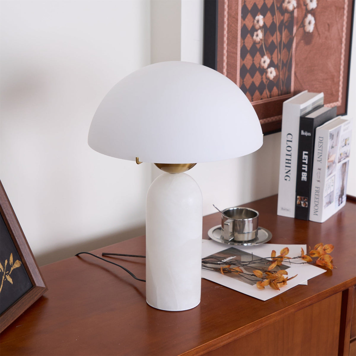 Plinth Stone Table Lamp