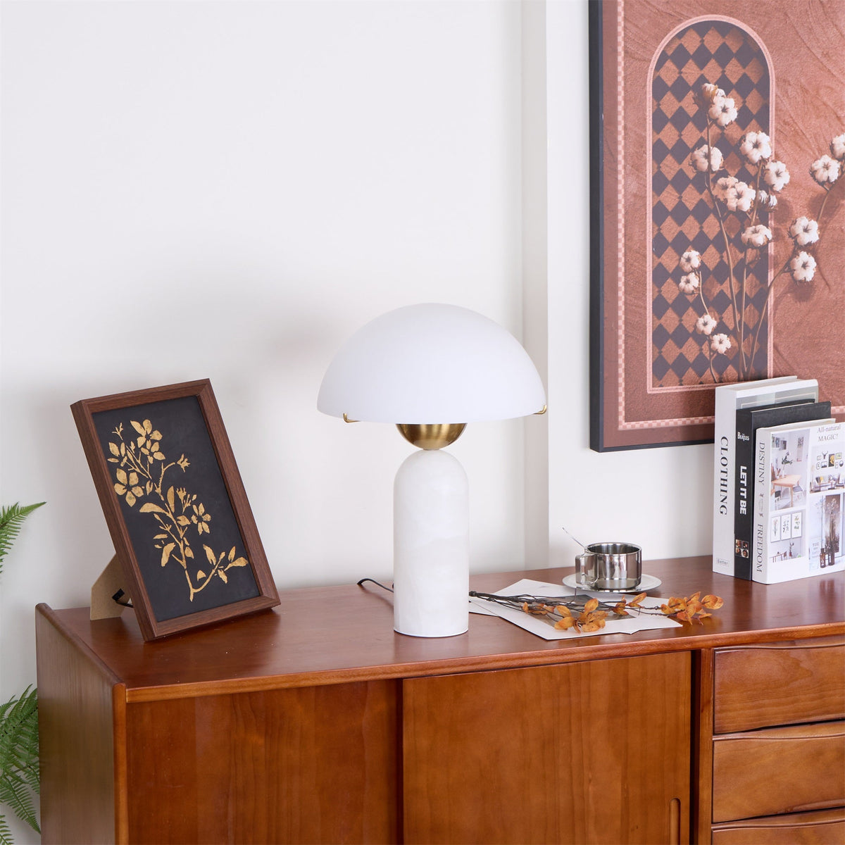 Plinth Stone Table Lamp