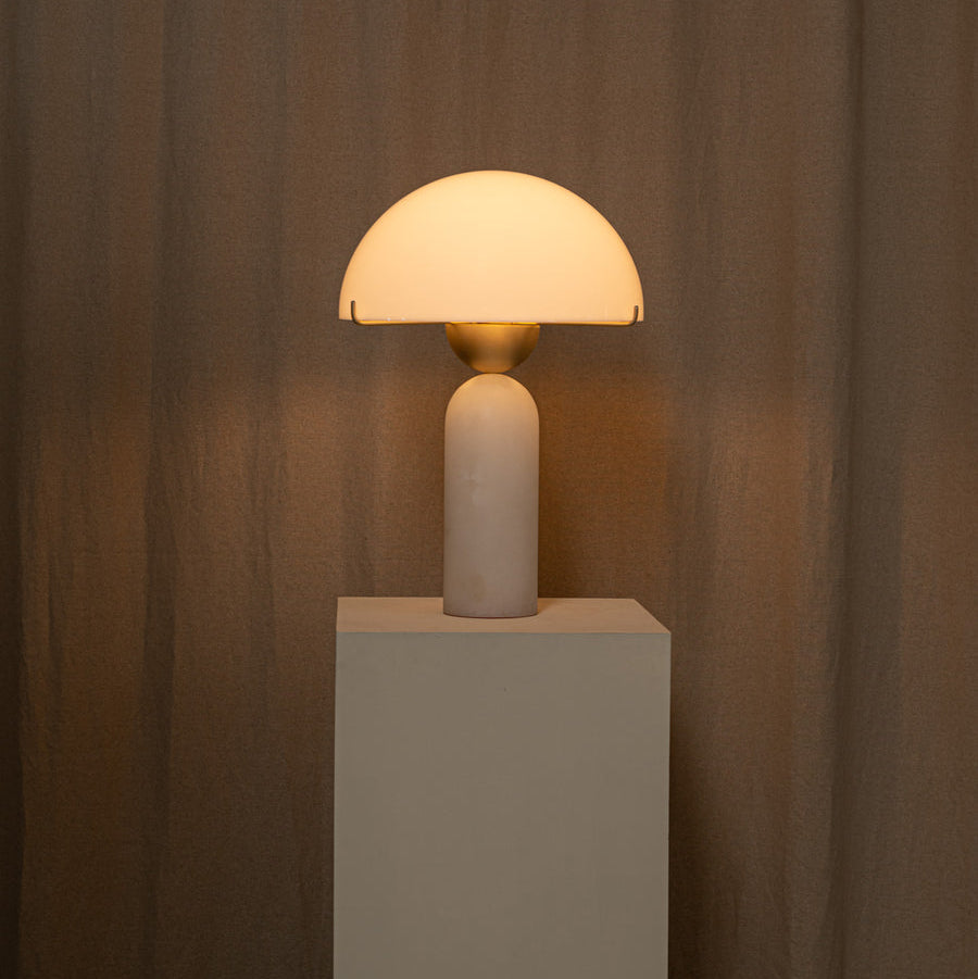 Plinth Stone Table Lamp
