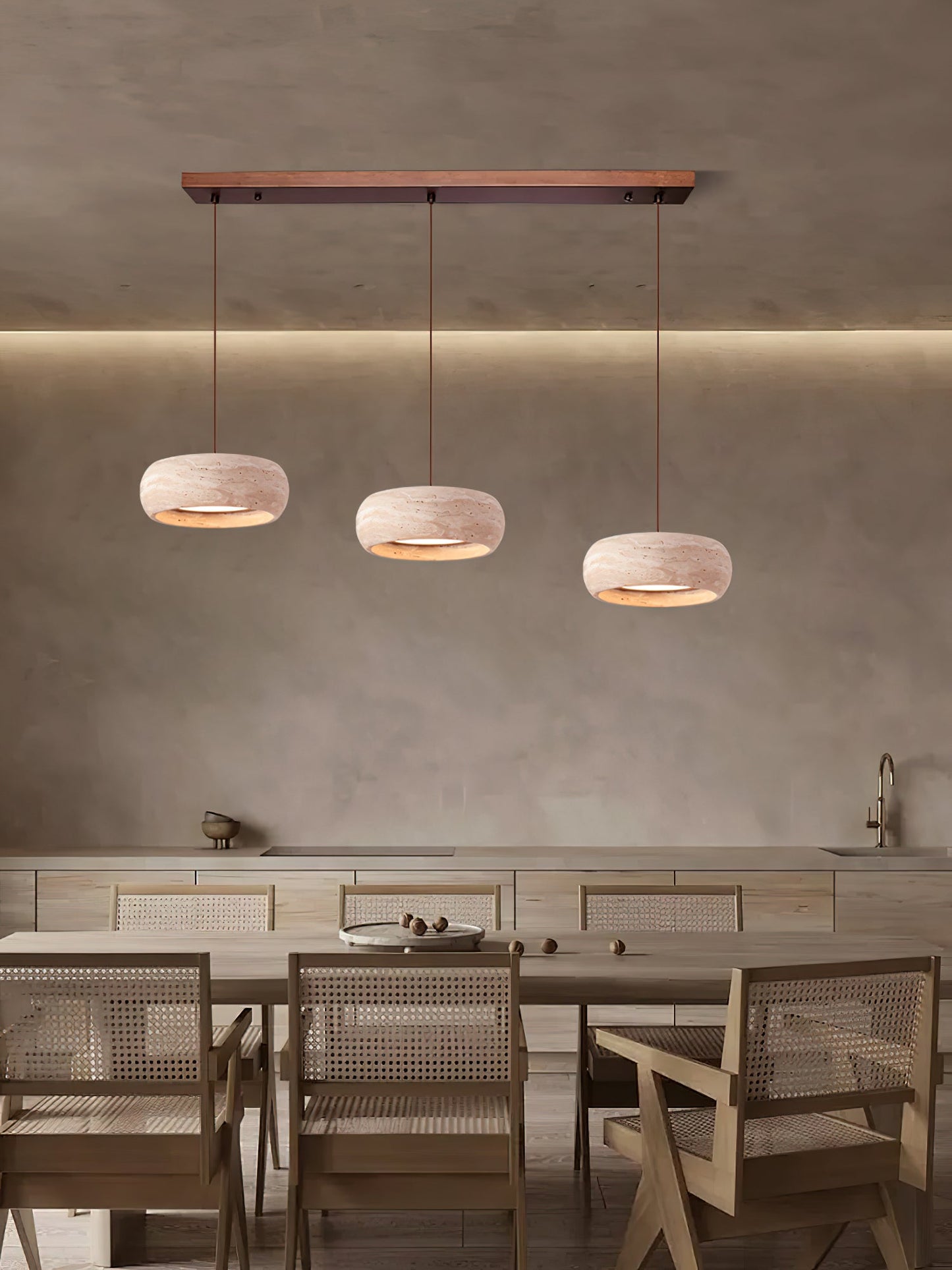Tivoli Travertine Pendant