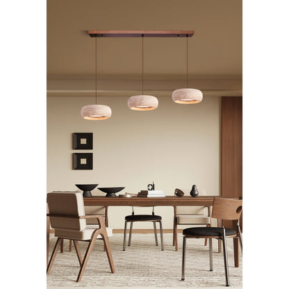 Tivoli Travertine Pendant