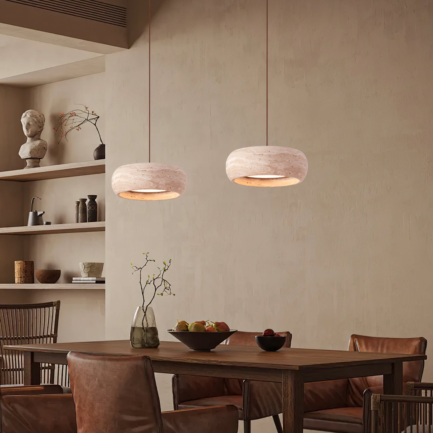Tivoli Travertine Pendant