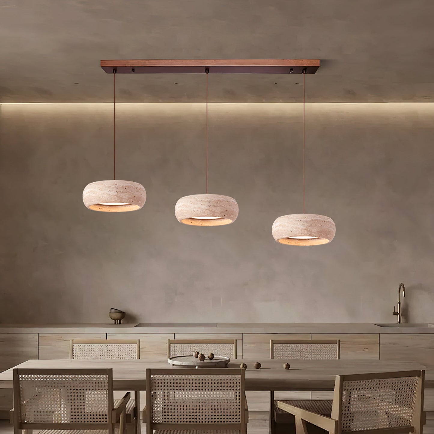 Tivoli Travertine Pendant