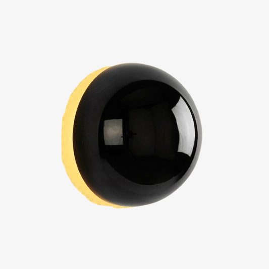 Eclipse Wall Sconce with Halo Backlit Effect - Bauhaus Modern Style