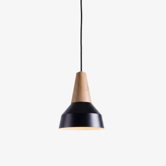 Modern Wood Nordic Pendant Light - Artisan Macaron Silhouette Hanging Lamp